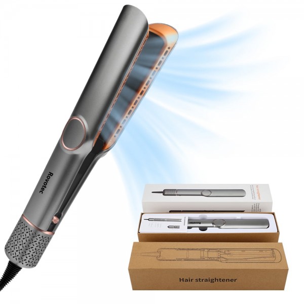 Aparat de indreptat parul cu aer cald 2 in 1 Rovotec HS-906, 1300W, Uscare si Indreptare Simultana, Ioni Negativi, Temperatura reglabila, Uscator, Indreptare par umed, Indreptare par uscat (HS-906) Aparat de indreptat parul cu aer cald 2 in 1 Rovotec HS-906, 1300W, Uscare si Indreptare Simultana, Ioni Negativi, Temperatura reglabila, Uscator, Indreptare par umed, Indreptare par uscat (HS-906)