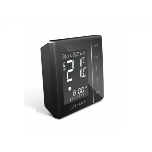 Salus Termostat RF cu baterii (negru) VS20BRF Salus Termostat RF cu baterii (negru) VS20BRF