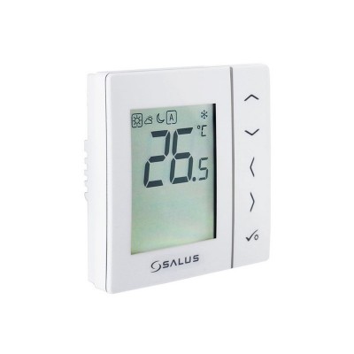 Termostat SALUS VS30W, cu fir, programabil, cu montaj in doza. 5 ani garantie (VS30W)