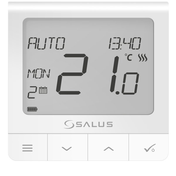 Salus Termostat seria Quantum cu radio comandă, ecran extins si funcții avansate WQ610RF Salus Termostat seria Quantum cu radio comandă, ecran extins si funcții avansate WQ610RF