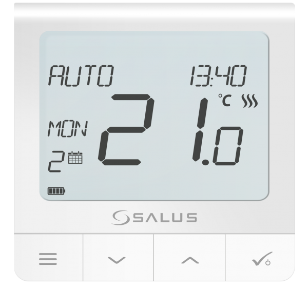 Salus Termostat RF seria Quantum, cu acumulator SQ610RF Salus Termostat RF seria Quantum, cu acumulator SQ610RF