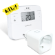 Salus Termostat neprogramabil RF cu receptor tip priză RT510SPE Salus Termostat neprogramabil RF cu receptor tip priză RT510SPE
