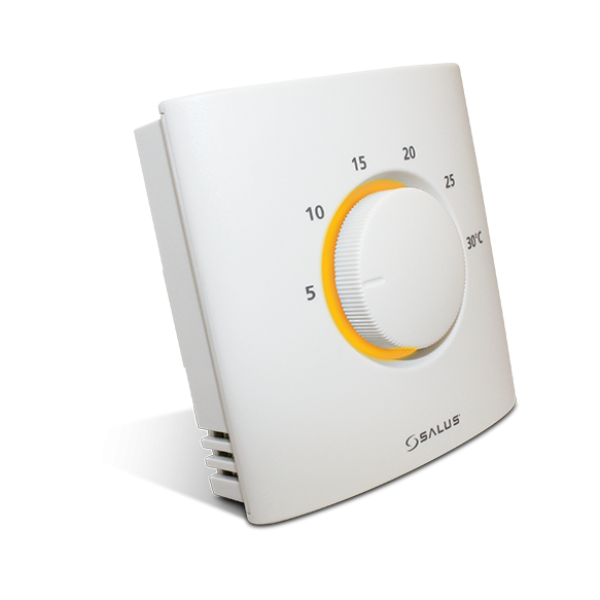 Salus Termostat neprogramabil 230V, montaj aparent ERT20 Salus Termostat neprogramabil 230V, montaj aparent ERT20