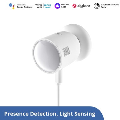 Senzor de prezenta umana Zigbee, Sonoff SNZB-06P, Zigbee 3.0 (SNZB-06P)