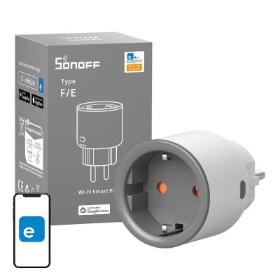 Priza Smart WiFi Sonoff S60TPF, 16A control Smartphone (S60TPF)