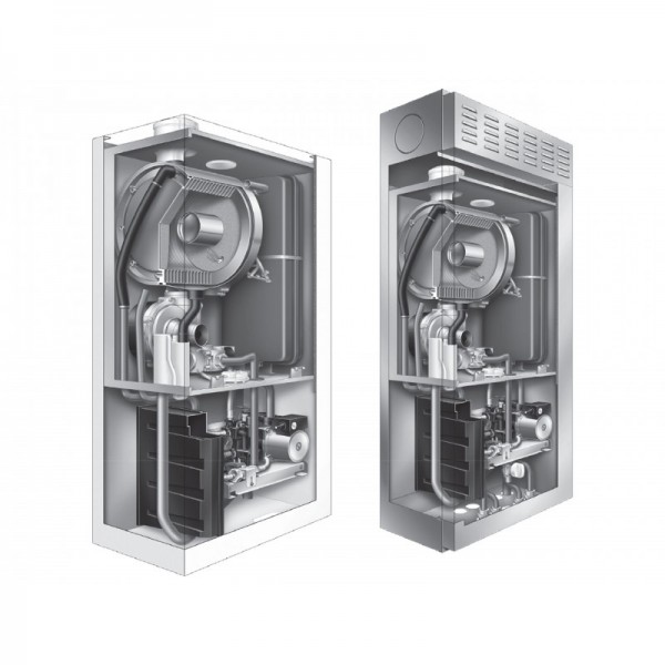 Viessmann Vitodens 100-W 26 Kw cu boiler Vitocell bivalent 300l (B1HC402) Viessmann Vitodens 100-W 26 Kw cu boiler Vitocell bivalent 300l (B1HC402)