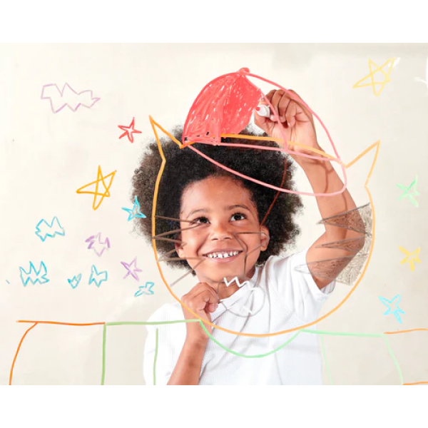 Carioci cu vopsea Vivid Pop! - set de 8, clasic Carioci cu vopsea Vivid Pop! - set de 8, clasic