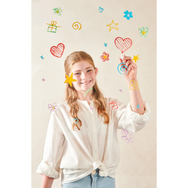 Carioci cu vopsea Vivid Pop! - set de 8, clasic Carioci cu vopsea Vivid Pop! - set de 8, clasic