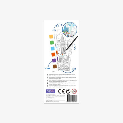 Carte de pictura portabila , Calatoreste prin lume Carte de pictura portabila , Calatoreste prin lume