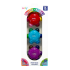Set creioane cerate multicolore , set de 3   18 culori Grip Crayons