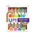 Creioane cerate duble, set de 6, Double up! , 12 culori