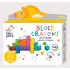 Creioane cerate interconectabile Block Crayons - Dinozaur Triceratops, Haku Yoka