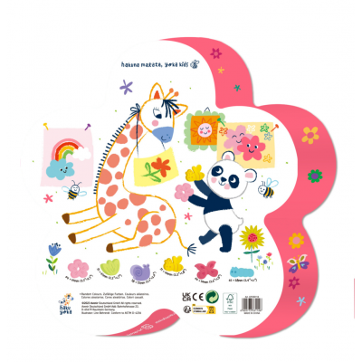 Creioane cerate pentru degete - Gradina, set de 6 - Haku Yoka