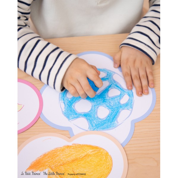 Creioane cerate pentru degete, set de 5 - Micul Print Creioane cerate pentru degete, set de 5 - Micul Print