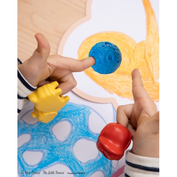 Creioane cerate pentru degete, set de 5 - Micul Print Creioane cerate pentru degete, set de 5 - Micul Print