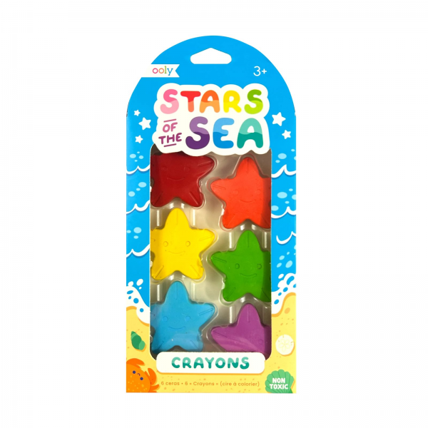 Creioane cerate Star of the Seas, set de 6 Creioane cerate Star of the Seas, set de 6