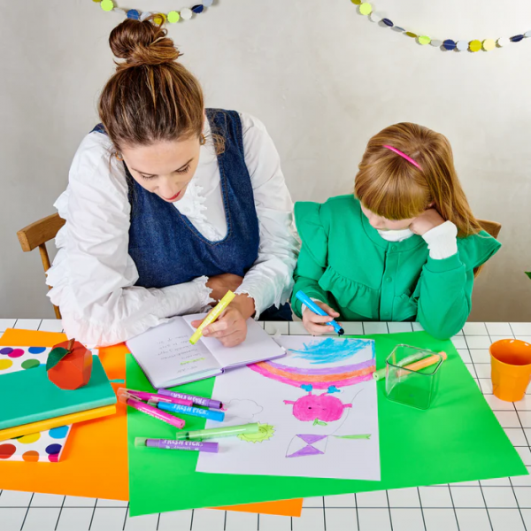 Creioane parfumate Fresh Pick, Apple (Set de 6)