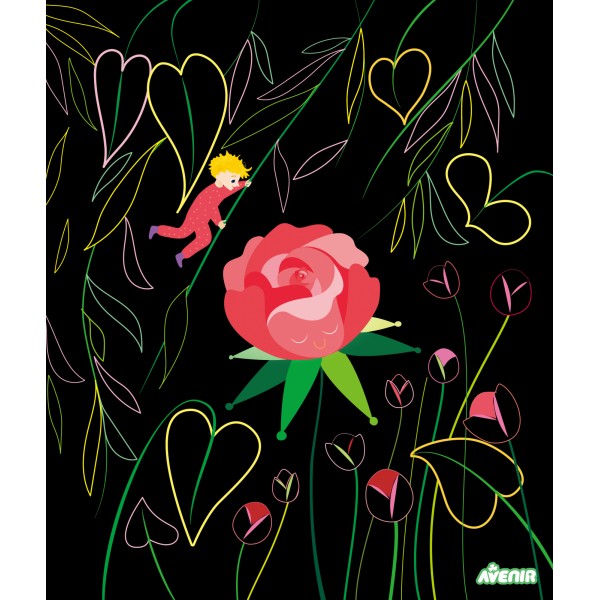 Kit DIY de razuit - Lumina de Veghe pentru camera - Calatorie Magica