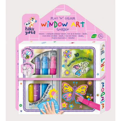 Kit DIY decorare fereastra - Gradina