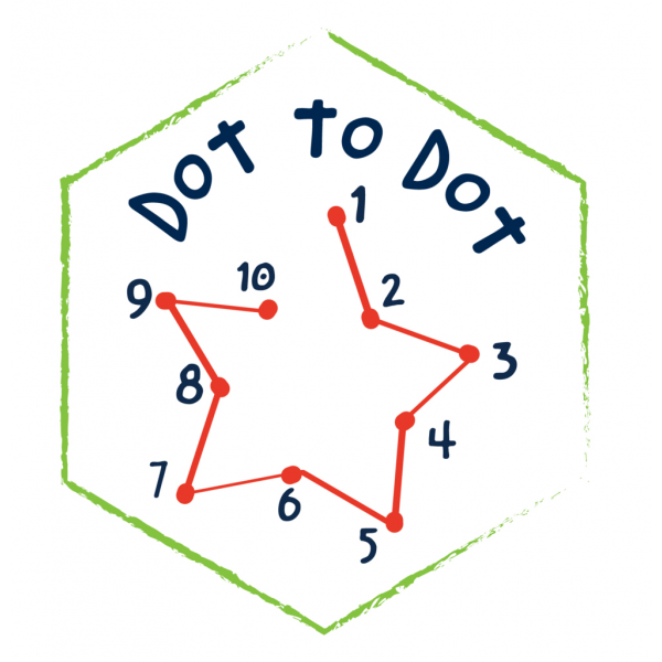 Kit rola de desenat Uneste punctele - 2 m, include 4 creioane colorate cerate, Vehicule - Haku Yoka