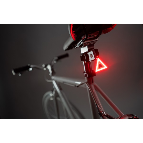 Lumina de siguranta STOP LED RBG spate bicicleta cu 7 efecte luminoase, Taillight