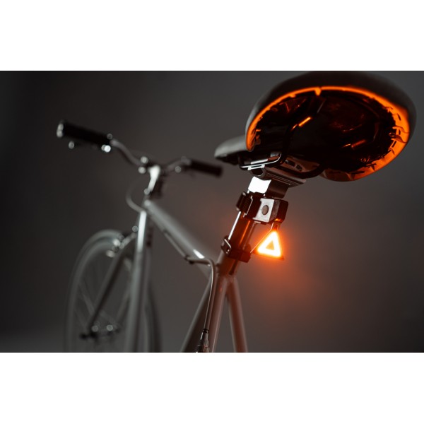 Lumina de siguranta STOP LED RBG spate bicicleta cu 7 efecte luminoase, Taillight