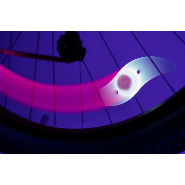 Lumina LED colorata clip-on RBG pentru spite, SpokeBrightz Lumina LED colorata clip-on RBG pentru spite, SpokeBrightz