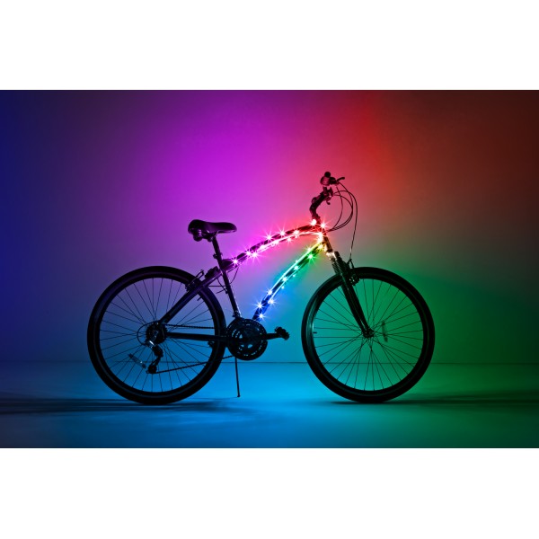 Lumina LED decorativa pentru cadru bicicleta