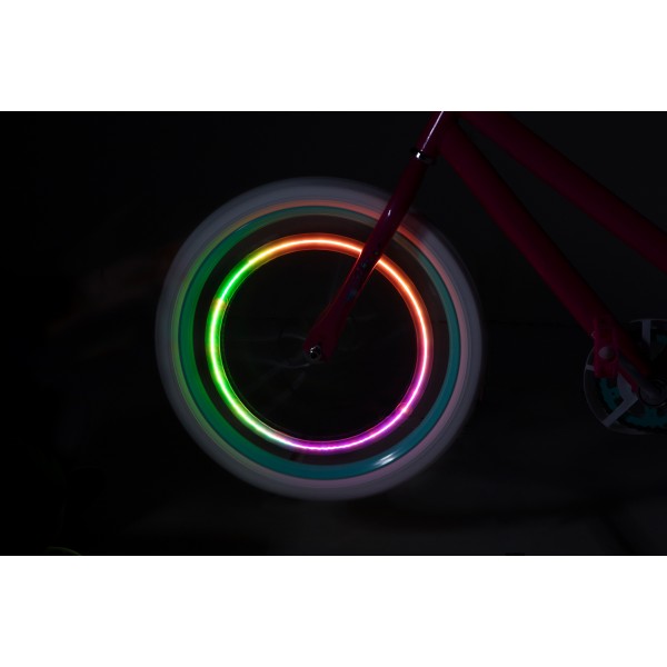 Lumina LED dubla pentru spite bicicleta, Orbit