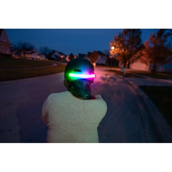 Lumina LED RGB pentru casca