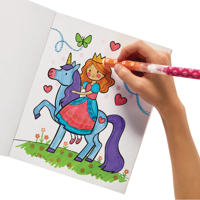 Carioci lavabile duble cu stampile Stampables- Set de 18 Carioci lavabile duble cu stampile Stampables- Set de 18