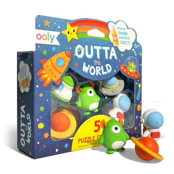 Radiere parfumate: Spatiu (Set de 5)