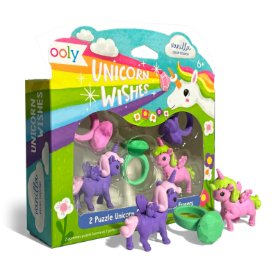 Radiere parfumate: Unicorni (Set de 5)