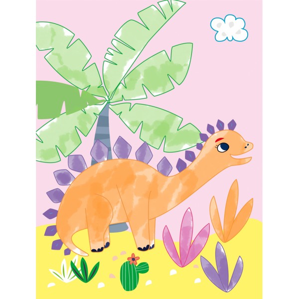 Set creativ 4 in 1 - Dinozauri