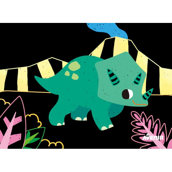 Set creativ 4 in 1 - Dinozauri