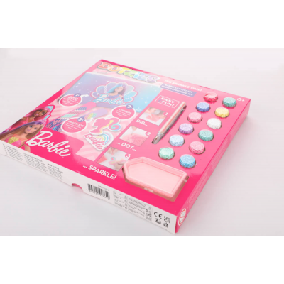 Set creativ 5 in 1, Barbie, pictura cu diamante