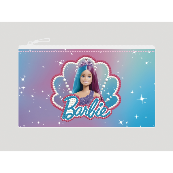 Set creativ 5 in 1, Barbie, pictura cu diamante