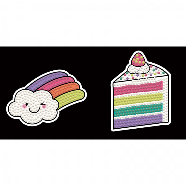 Set creativ 5 in 1, Pisica-Sirena, pictura cu diamante