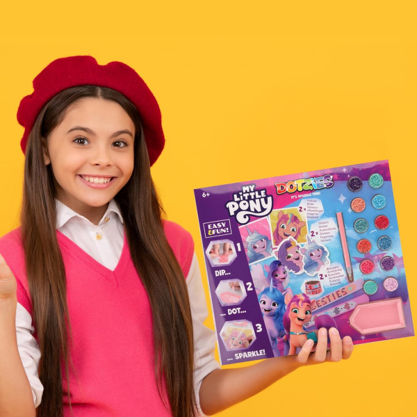 Set creativ 6 in 1, My Little Pony, pictura cu diamante