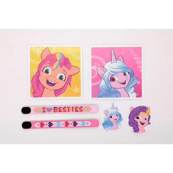 Set creativ 6 in 1, My Little Pony, pictura cu diamante