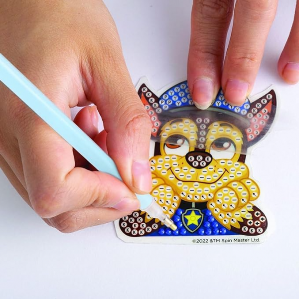 Set creativ 6 in 1, Patrula Catelusilor, pictura cu diamante