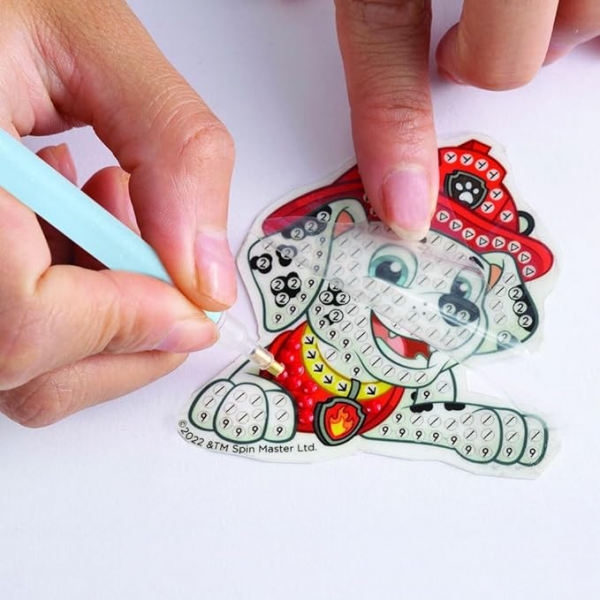 Set creativ 6 in 1, Patrula Catelusilor, pictura cu diamante