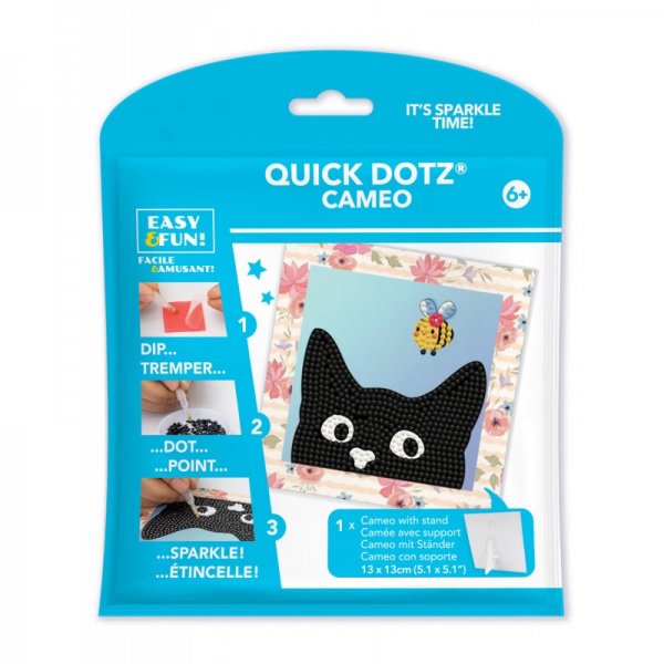 Set creativ pictura cu diamante - Mischievous - Pisica