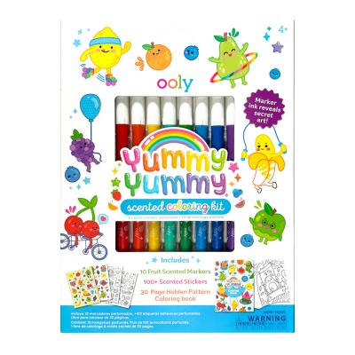 Set de Colorat Parfumat Yummy Yummy ,   3 in 1
