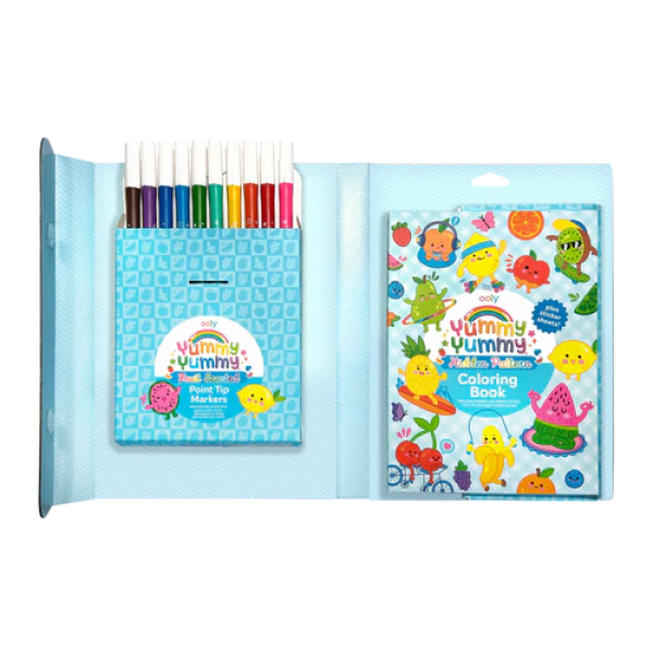 Set de Colorat Parfumat Yummy Yummy ,   3 in 1