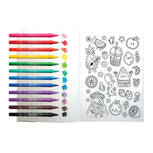 Set de Colorat Parfumat Yummy Yummy ,   3 in 1