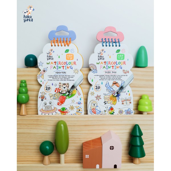 Set de pictura cu apa - Basme, Haku Yoka