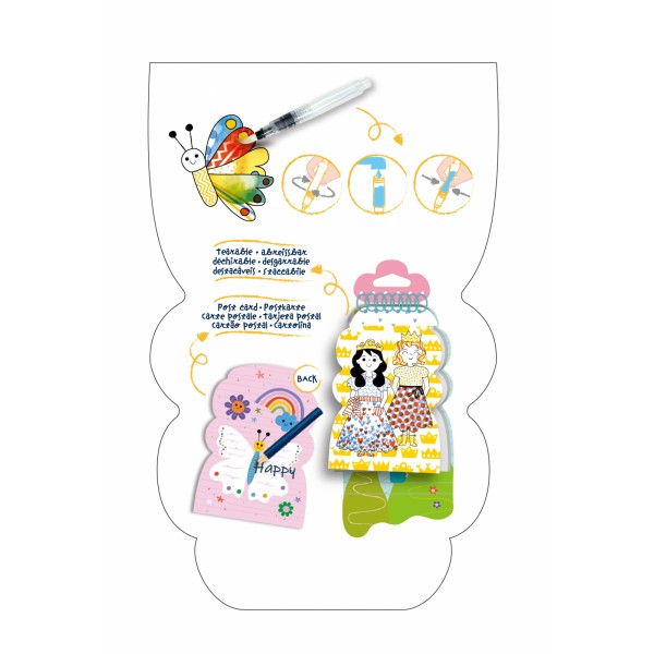 Set de pictura cu apa - Basme, Haku Yoka