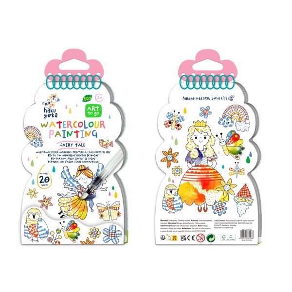 Set de pictura cu apa - Basme, Haku Yoka