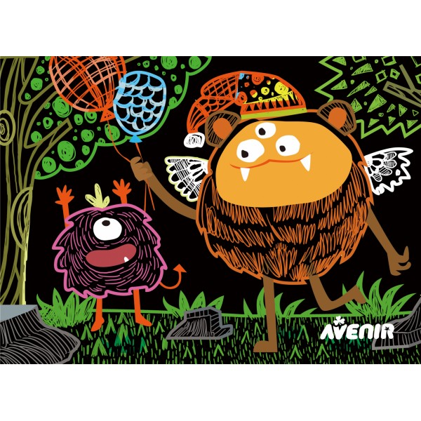 Set de razuit - Monstruleti